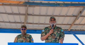 Gaadiid iyo Hub culus oo soo bandhigay Maamulka Jubbaland