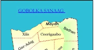 Gobolka Sanaag oo ah meel ay isku dhex galaan saddex sheegasho oo iska soo horjeeda
