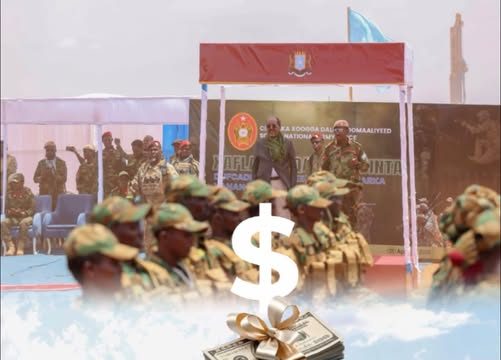 Ciidamo Tababar Lagu Soo Xiray Xananbuure oo La Sheegay in Mushaharkooda la Jaray