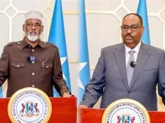 Deni iyo Axmed Madoobe oo Nairobi ku kulmaya