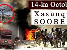 14-ka Oktoobar: Xusuusta Qaraxii Soobe iyo murugadii Muqdisho gilgishay