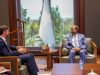 Xasan Sheekh iyo Safiirka Ingiriiska oo ka wada hadlay amniga iyo xaaladda siyaasadeed ee Soomaaliya