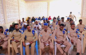 Wasiirka Amniga Jubbaland oo Gobweyn kaga qeybgalay barnaamijka Wadajirka Booliska iyo Bulshada